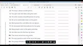 online teaching adjectives and nouns
