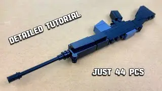 How To Build A LEGO SLR Gun | Simple MOC For Beginner