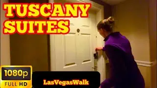 LasVegasWalk • Tuscany Suites Hotel Room and Pool • November 2023 (HD)
