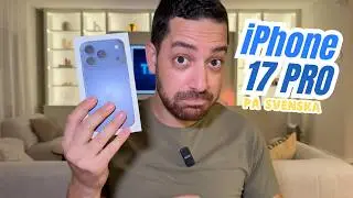iPhone 17 Pro Unboxing och f&ouml;rsta intryck - p&aring; Svenska - Tech Talk Sweden