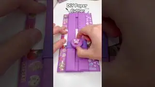 🔪DIY Paper Cutter🗒️!? #papercrafts #cutecrafts #diycrafts #diy #craft #crafts
