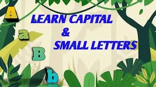 EDUCATIONAL VIDEO/KIDS FUN VIDEO/ LEARN ABC/  LEARN CAPITAL AND SMALL LETTERS 