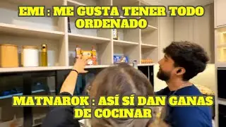 EMIKUKIS LE ENSEÑA A MATNAROK CÓMO TIENE ORGANIZADA LA NUEVA COCINA