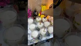 Wedding return gifts (Scented Candles) #diy #weddinggift #weddingfavors #wedding #candles #giftideas