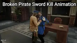 All The Broken Pirate Sword Kill Animation in RDR2 - Red Dead Redemption 2