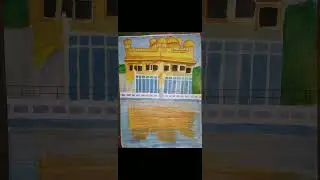 Amritsar Golden Temple.#duotv #apnatalent #drawing #goldentemple #amritsar