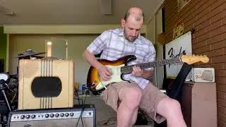 Valco Chicago 51 ca. 1940s-1950s Supro with 1960 Stratocaster