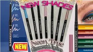 أجدد درجات كحل افون ترو جليمرستيك Avon True ✨ Glimmerstick Eyeliner & Diamonds Eyeliner New Shades ✨
