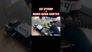 HX Stomp + Nano QC Pedalboard! Full video on my channel! #hxstomp #quadcortex #pedalboard