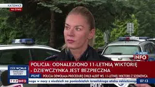 Policja odwołuje Child Alert. Koniec poszukiwań 11-latki z Sosnowca