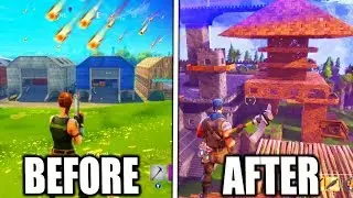 FORTNITE METEOR HITS MY BASE!