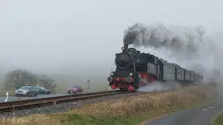 Glühweinfahrt beim Hessencourrier mit HC 206 28.12.2025 4K