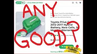 REVIEW  Greentec Auto Hybrid Battery - HV battery New Cells 2012 Prius C Toyota