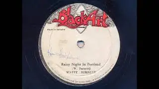 Rainy Night In Portland - Watty Burnett