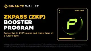 Binance Web3 x ZKPassBooster Airdrop Totall Reward: 30M $ZKP Phase 1