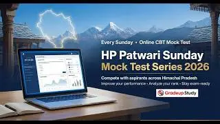 HP Patwari Sunday Full Mock Test Series 2026