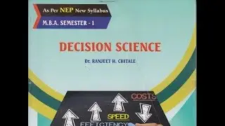 L-3 (Home 2) MBA SEM I Decision Science Unit -3 Assignment Problems (NEP) SPPU #mba
