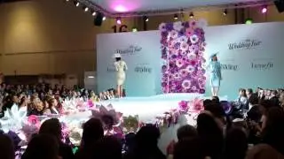 Nigel Rayment dresses, Rachel Simpson accessories - The Wedding Fair catwalk 2016