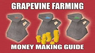 [Runescape 3] Farming Money Making Guide | Grapevine Hops Patches | God Wines