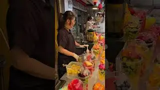 FRUIT 🍓 JUICE 🧃 KOREA, #shortsfeed #food #shorts