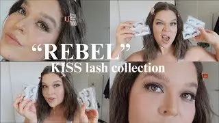 Glamorous Lash Try-On: Kiss Couture Rebel Collection - Honest Review! | Holly Lynora