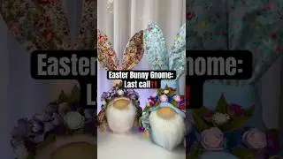 Wanna buy such a Gnome? Let me know in the comments! #helenlozova #scandinaviangnome #easter #craft