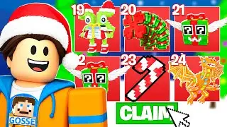 Jag ÖPPNADE Flera Julkalendrar i Roblox Steal A Brainrot Och Fick Det Här...