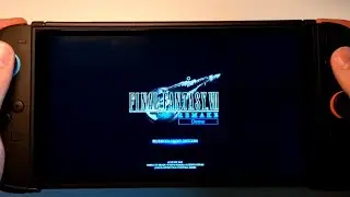 Final Fantasy VII Remake Demo - Nintendo Switch 2 Handheld Gameplay