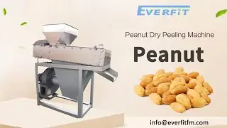 Dry Roasted Peanut  Peeling Machine| #Peanut  Peeling Machine