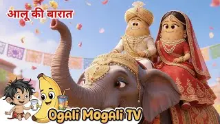 Aalu Ki Barat | Kids Hindi | Hindi Cartoon Video | आलू की बारात | Funny Vegetable Wedding