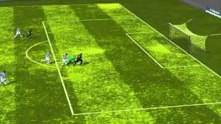 FIFA 14 iPhone/iPad - vs. Manchester City (world class),   Eto walk into goal