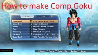 How to make limit breaker ssj4 goku and base comp Goku