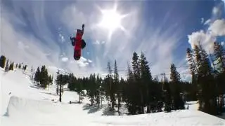 Team Rider - Nick Geisen at Boreal Mountain - Snowboarding
