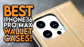 Топ-6 лучших чехлов-кошельков для iPhone 16 Pro Max [2025] ✅