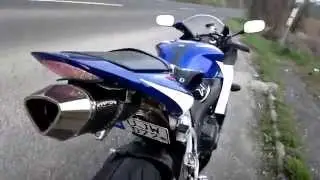 HONDA CBR 600RR Red Raptor exhaust slip on
