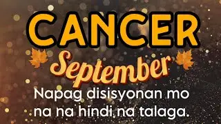 CANCER ♋️ SEPTEMBER 2025 Monthly Love Reading #cancer #lovereading #tarotreading 