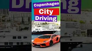 Copenhagen City Driving | Driving in Copenhagen City 2025 | Copenhagen Driving Tour