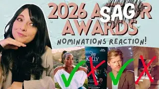 2026 Actor Awards (SAG) Predictions + Nominations REACTION!!