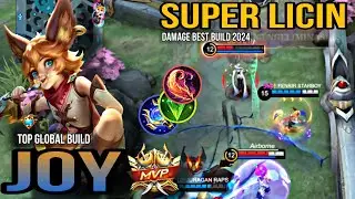 TOP GLOBAL JOY❗️JOY GAMEPLAY 2024❗️JOY BEST BUILD 2024❗️MLBB