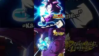 NEW SSJ4 DAIMA GOKU DOKKAN BATTLE VS DB LEGENDS 🔥!! #dragonballlegends #dokkanbattle #shorts