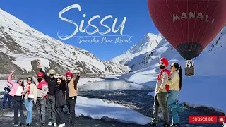Mountains, snow & endless vibes — Sissu to Manali ❄️ #trending #viral #familyvlog #snow #explore 