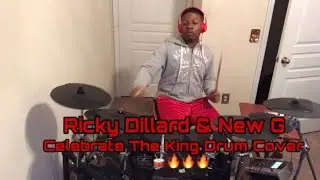 Ricky Dillard & New G- Celebrate The King Drum Cover @T.j. McGee