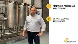 Placer Process -- Clean-in-Place (CIP) System for Sanitary Process