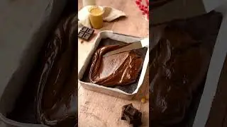 Easy date brownies #brownie #chocolate #cake