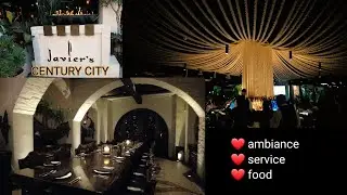 V41 🇺🇲 Ресторан мексиканской кухни JAVIER'S | Westfield Century City | Самый крутой бар, который я видел