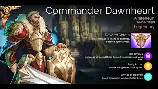 Gems of War: Whitehelm Kingdom Pass - Commander Dawnheart