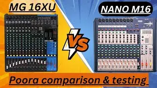 best 16-channel mixer | Yamaha vs soundcraft | लाइव प्रोग्राम के लिए कौन सा बेहतर है जाने |