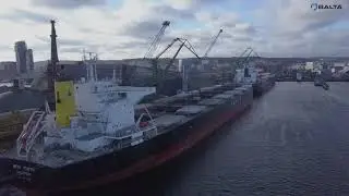 BALTA SA - MV Medi Tokyo - loading operations in the Port of Gdynia, Poland