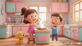 Chhoti Cooking Fast Time | Funny Kitchen Song for Kids | Hindi Rhymes