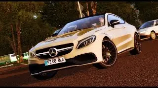 City Car Driving 1.5 - Mercedes-Benz C63s AMG Coupe 2016 by Denis154rus | 1080p & G27